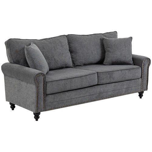 Homcom fabric sofa - sofa, seater