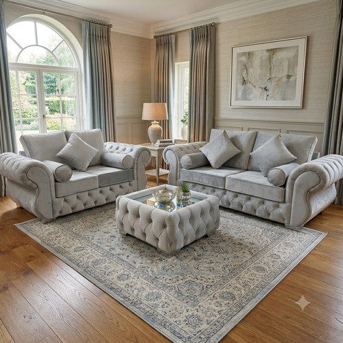Seater fabric sofa set - 3+2,