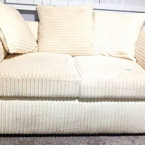 Cream corduroy seater - 2,