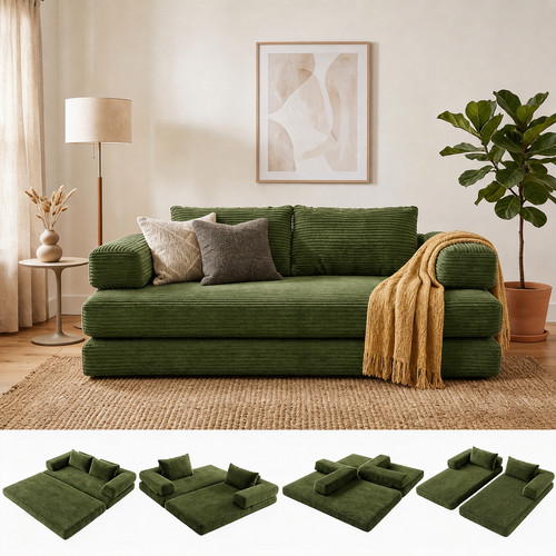 Seater folding sofa bed 5in1 - sofa,