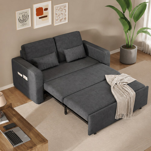 Seater pull out sofa - out,