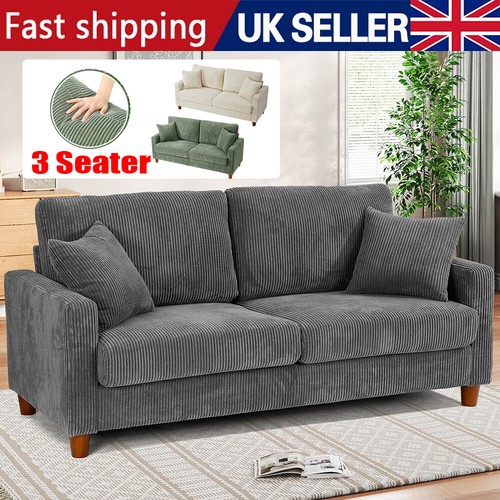 Seater corduroy sofa - seater,