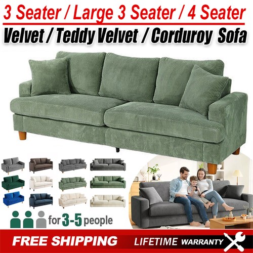 Seater corduroy sofa jumbo - corduroy,
