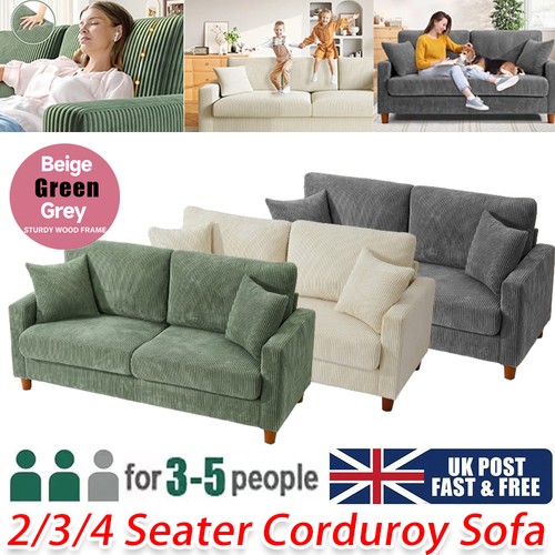 Luxury seater corduroy - 3/4,