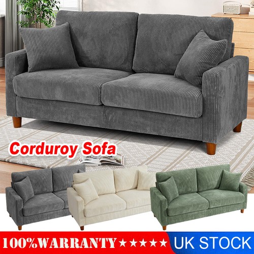 Corduroy sofa seater modern - seater,