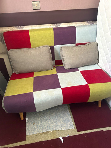 Multicolour check patchwork - check,