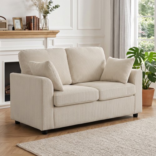 Homcom seater sofa corduroy - homcom,