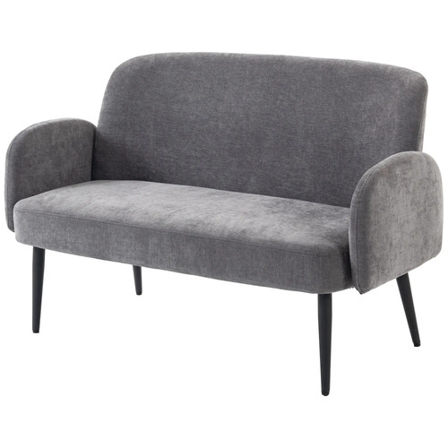 132cm seater sofa - 132cm, velvet