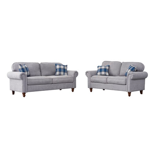 Seater linen fabric sofa - seater,