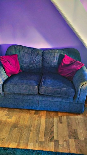 Marks spencer blue fabric - x2,