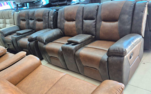 Faux leather recliner 2 - leather,