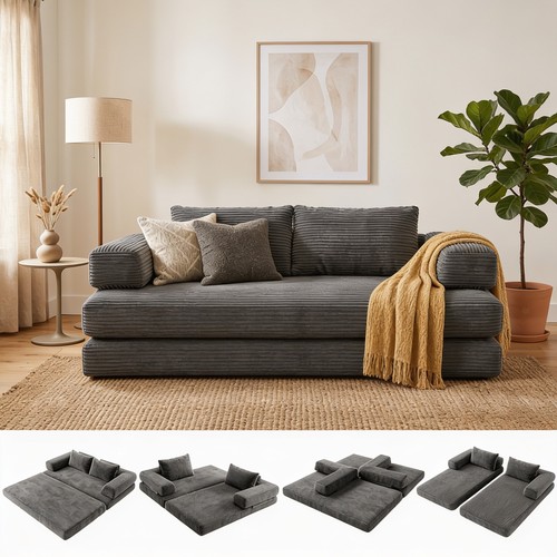 Seater folding sofa - seater,