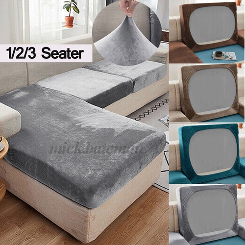 Stretch velvet sofa seat - stretch,