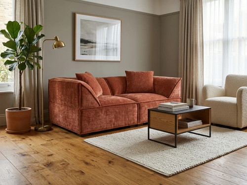 Luxury seater velvet fabric - 2,