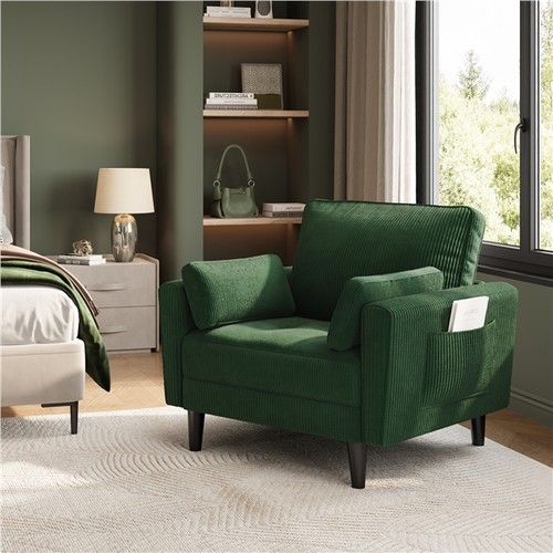 Fabric sofa seater couch - seater,