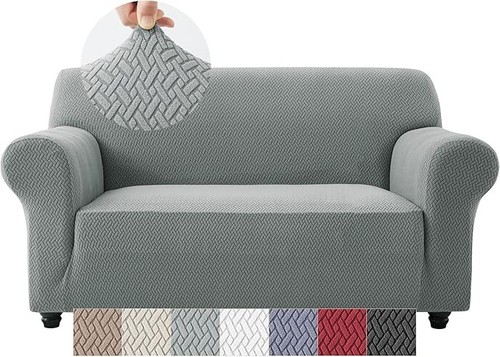 High stretch sofa cover - high,