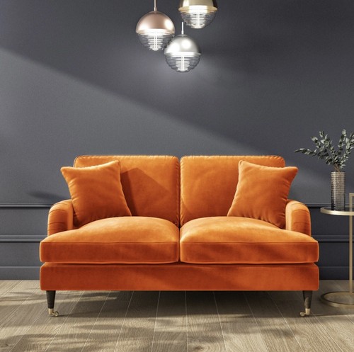 Velvet sofa seater - 2,