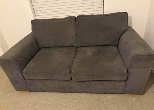 Dfs grey fabric - fabric, 2