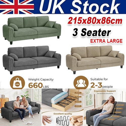 Modern waffle fabric sofa - fabric,