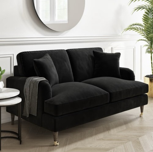 Velvet sofa seater - velvet, 2
