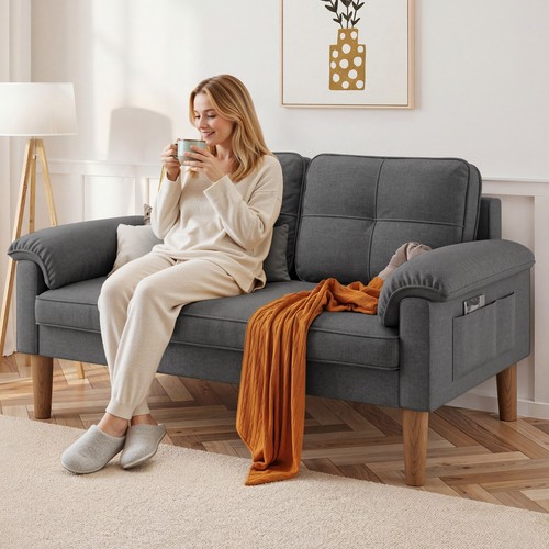 Small seater sofa - 2, fabric